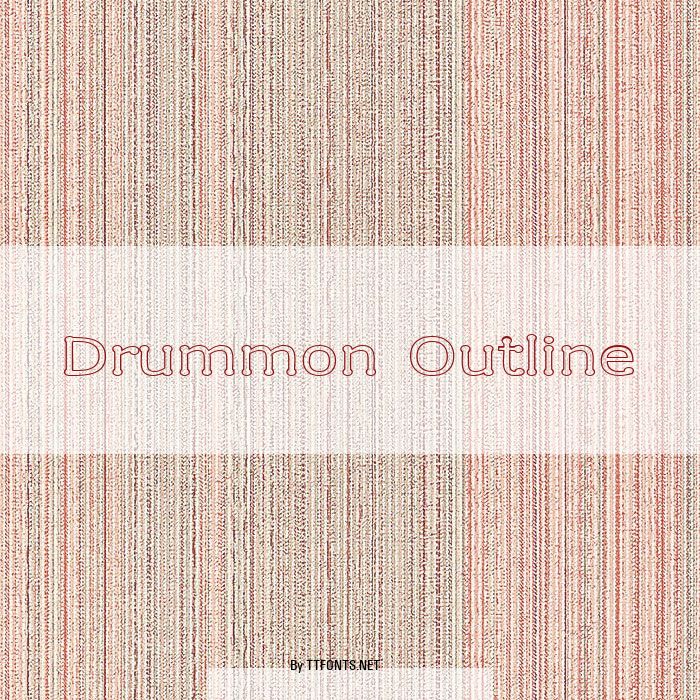 Drummon Outline example